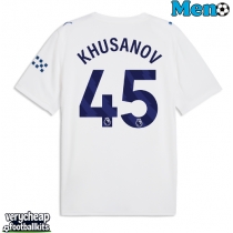 Manchester City Abdukodir Khusanov #45 Replica Third Shirt 2026-27 Short Sleeve